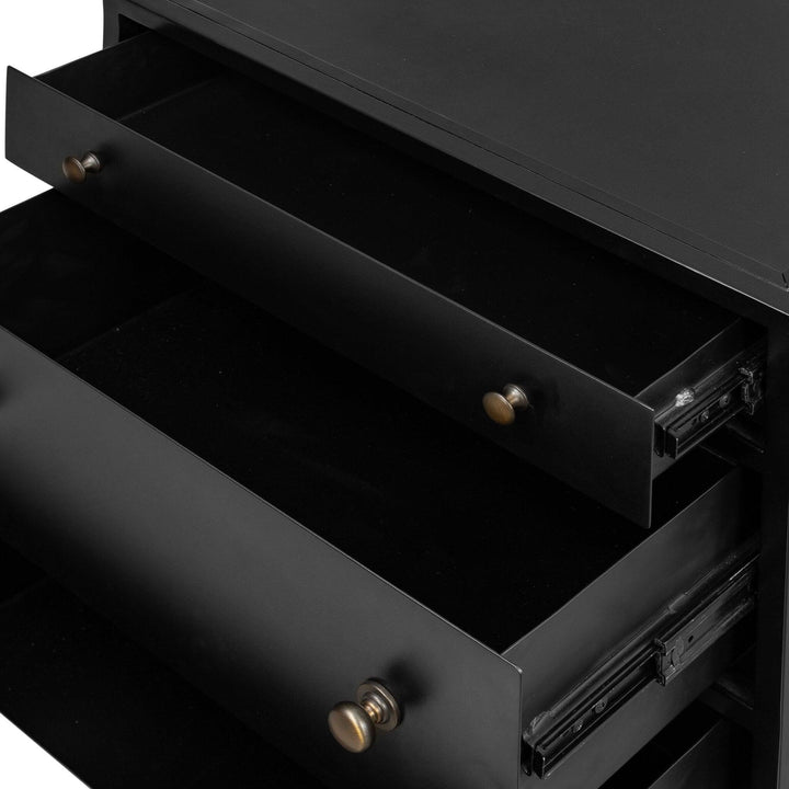 Belmont Storage Nightstand - AmericanHomeFurniture