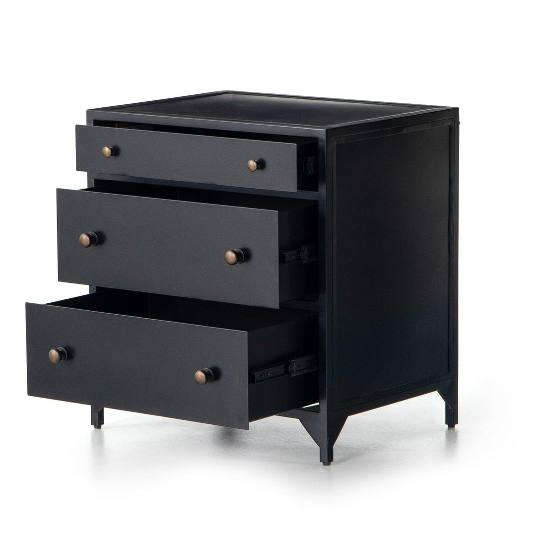 Belmont Storage Nightstand - AmericanHomeFurniture