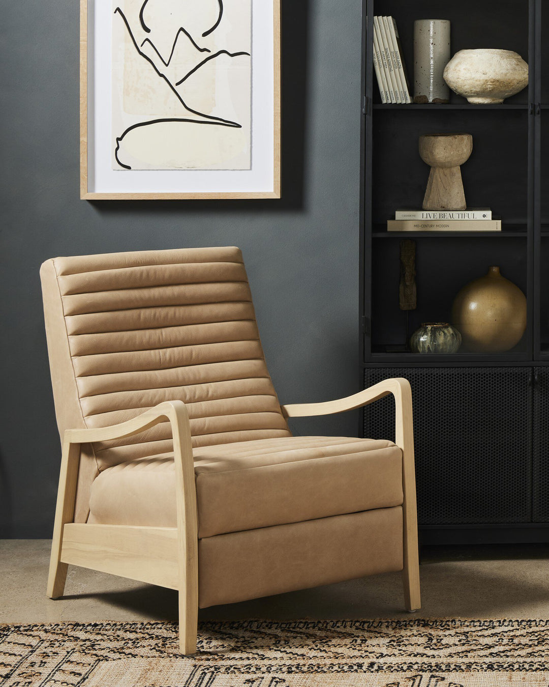 Four Hands - Chance Recliner - 106051-010 | American Home Furniture