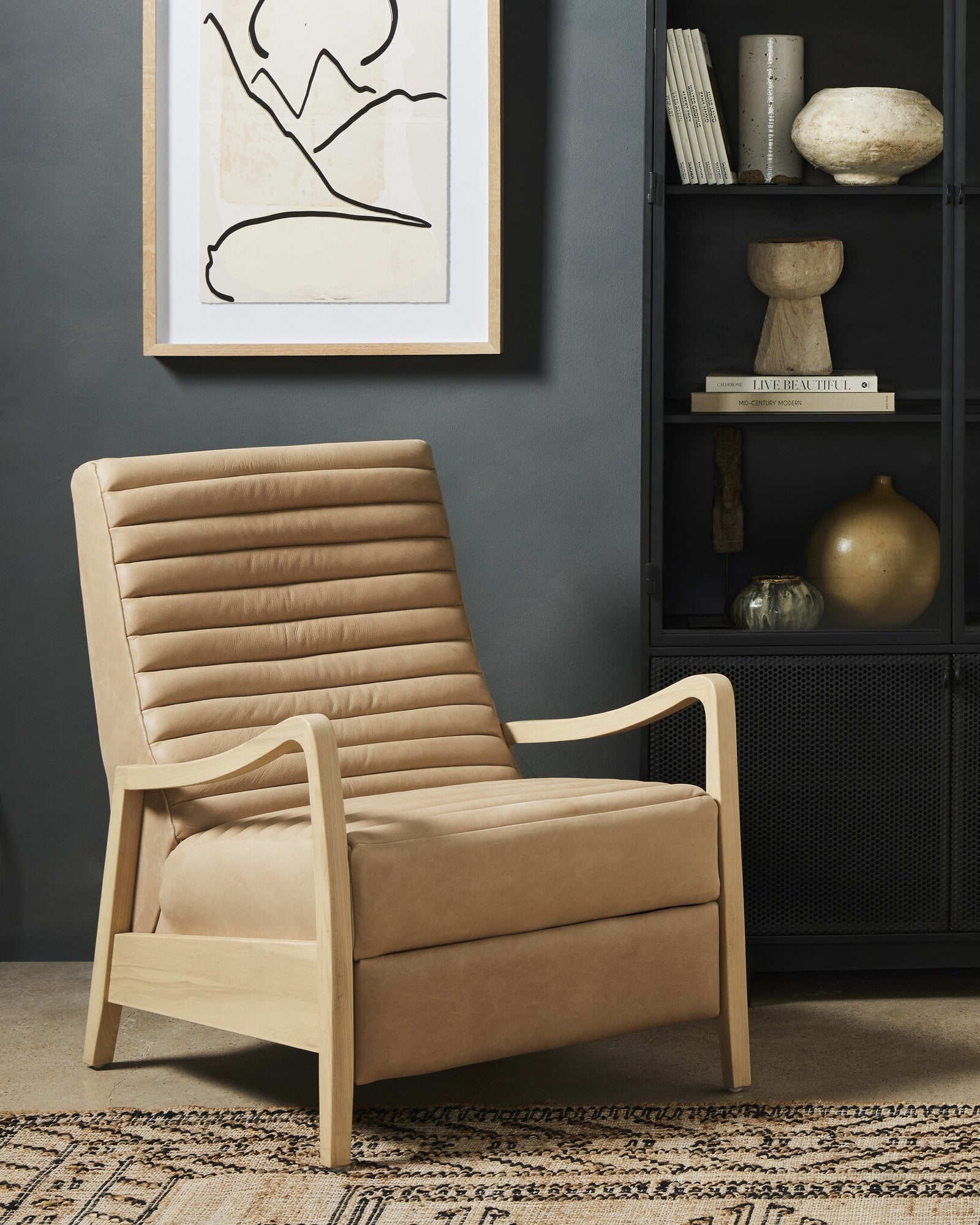 Four Hands - Chance Recliner - 106051-010 | American Home Furniture