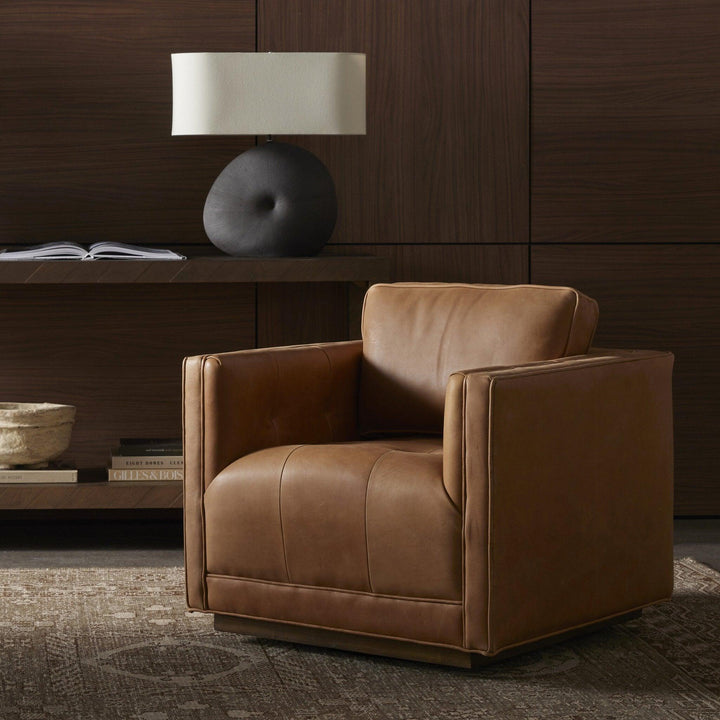 Kiera Swivel Chair - AmericanHomeFurniture