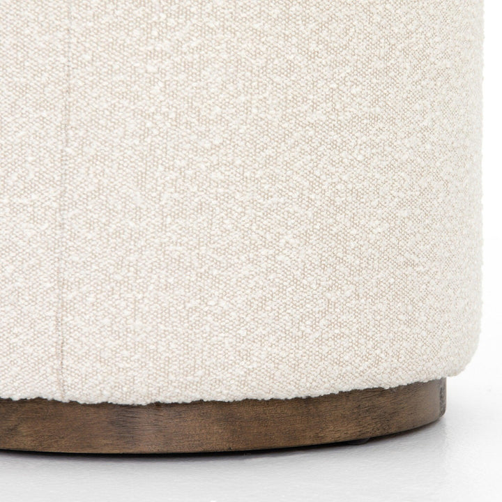 Sinclair Round Ottoman - AmericanHomeFurniture