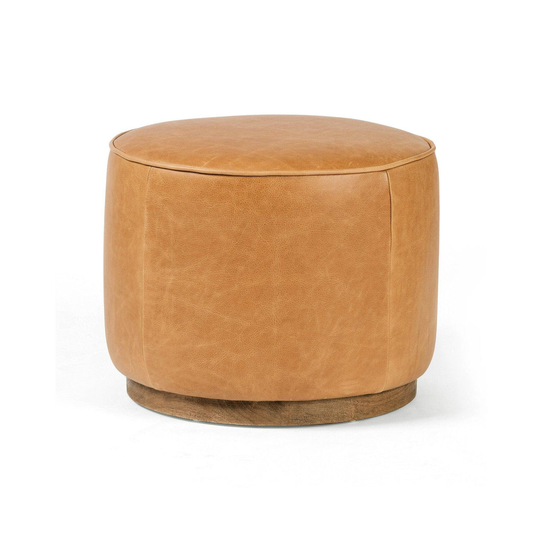 Sinclair Round Ottoman - AmericanHomeFurniture