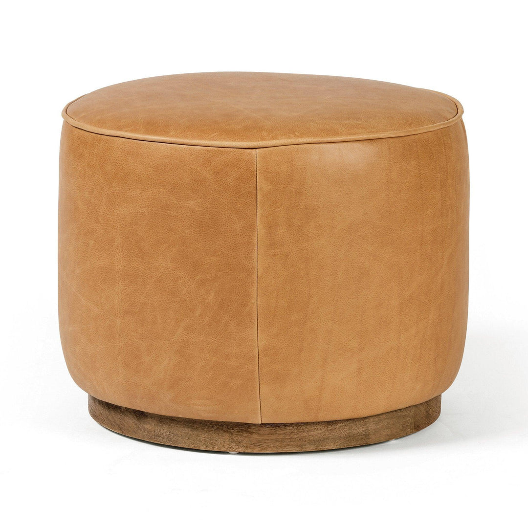 Sinclair Round Ottoman - AmericanHomeFurniture