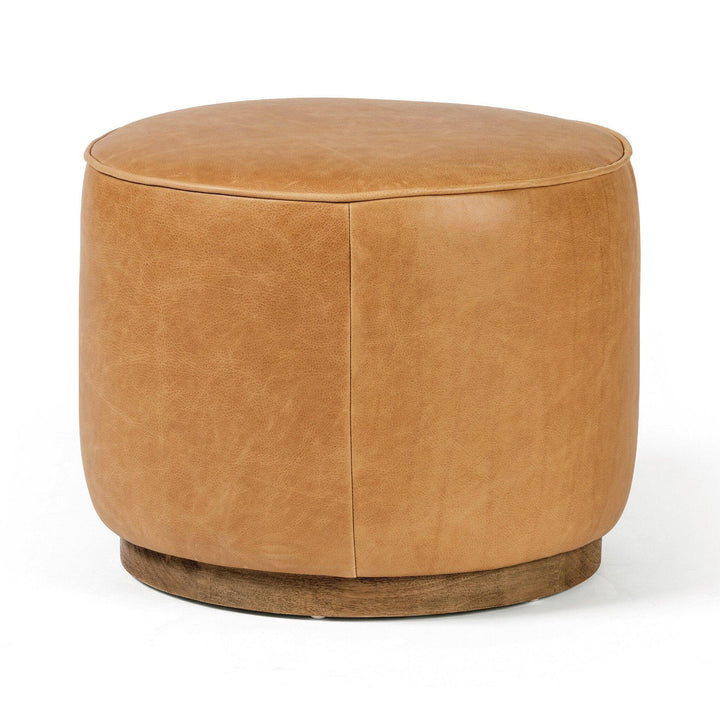 Sinclair Round Ottoman - AmericanHomeFurniture