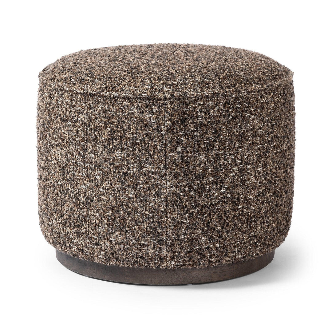 Sinclair Round Ottoman - AmericanHomeFurniture