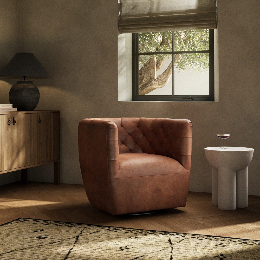 Hanover Swivel Chair - AmericanHomeFurniture