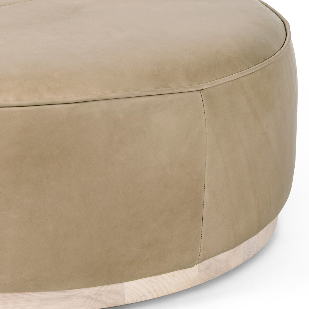 Sinclair Large Round Ottoman - Detail
