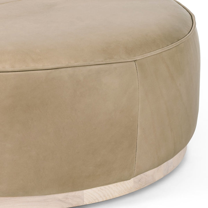 Sinclair Large Round Ottoman - Detail