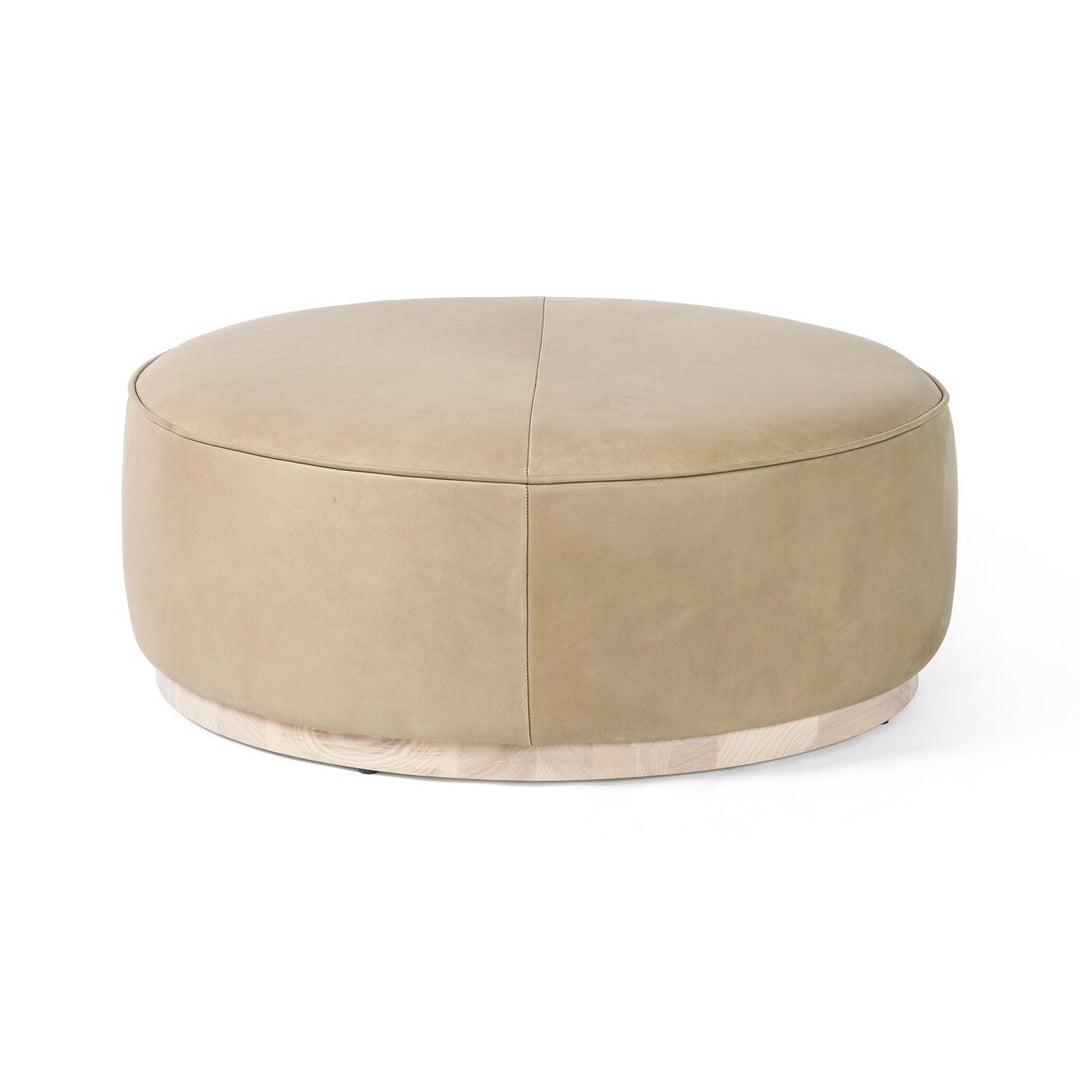 Sinclair Large Round Ottoman - Front