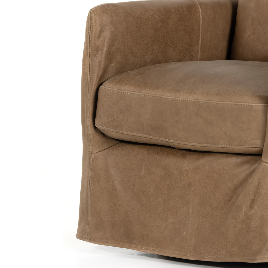 Four Hands - Banks Swivel Chair - 106182-091 | American Home Furniture