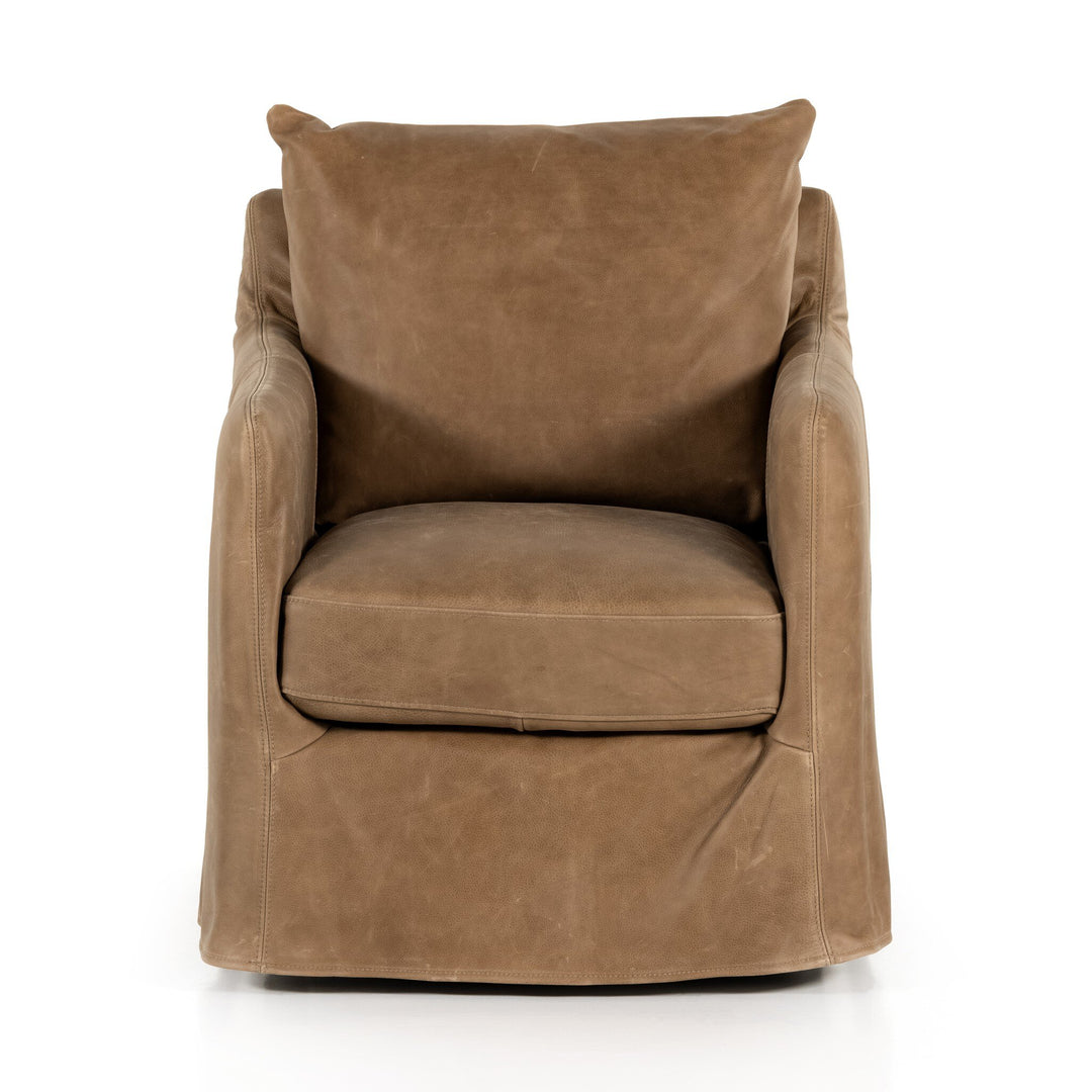 Four Hands - Banks Swivel Chair - 106182-091 | American Home Furniture