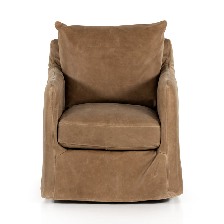 Four Hands - Banks Swivel Chair - 106182-091 | American Home Furniture