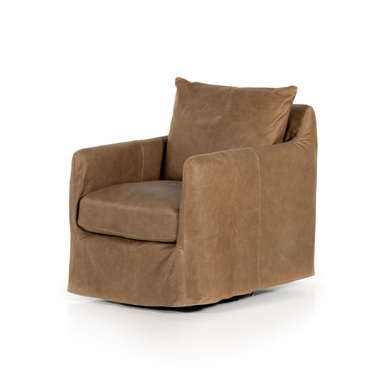 Four Hands - Banks Swivel Chair - 106182-091 | American Home Furniture