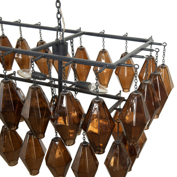 Four Hands - Adeline Rectangular Chandelier - 106474-003 | American Home Furniture