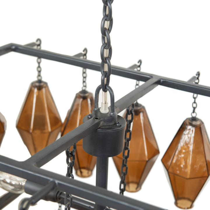 Four Hands - Adeline Rectangular Chandelier - 106474-003 | American Home Furniture