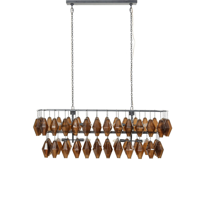 Four Hands - Adeline Rectangular Chandelier - 106474-003 | American Home Furniture