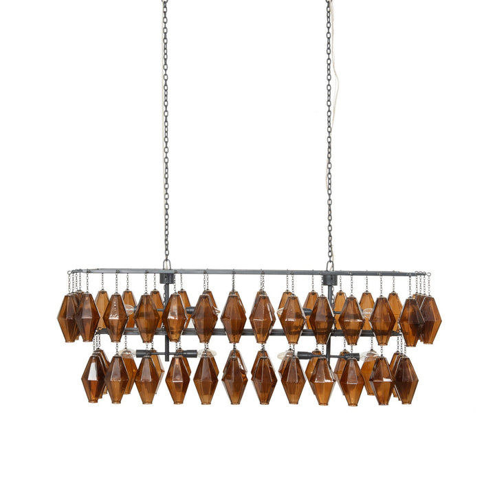 Four Hands - Adeline Rectangular Chandelier - 106474-003 | American Home Furniture