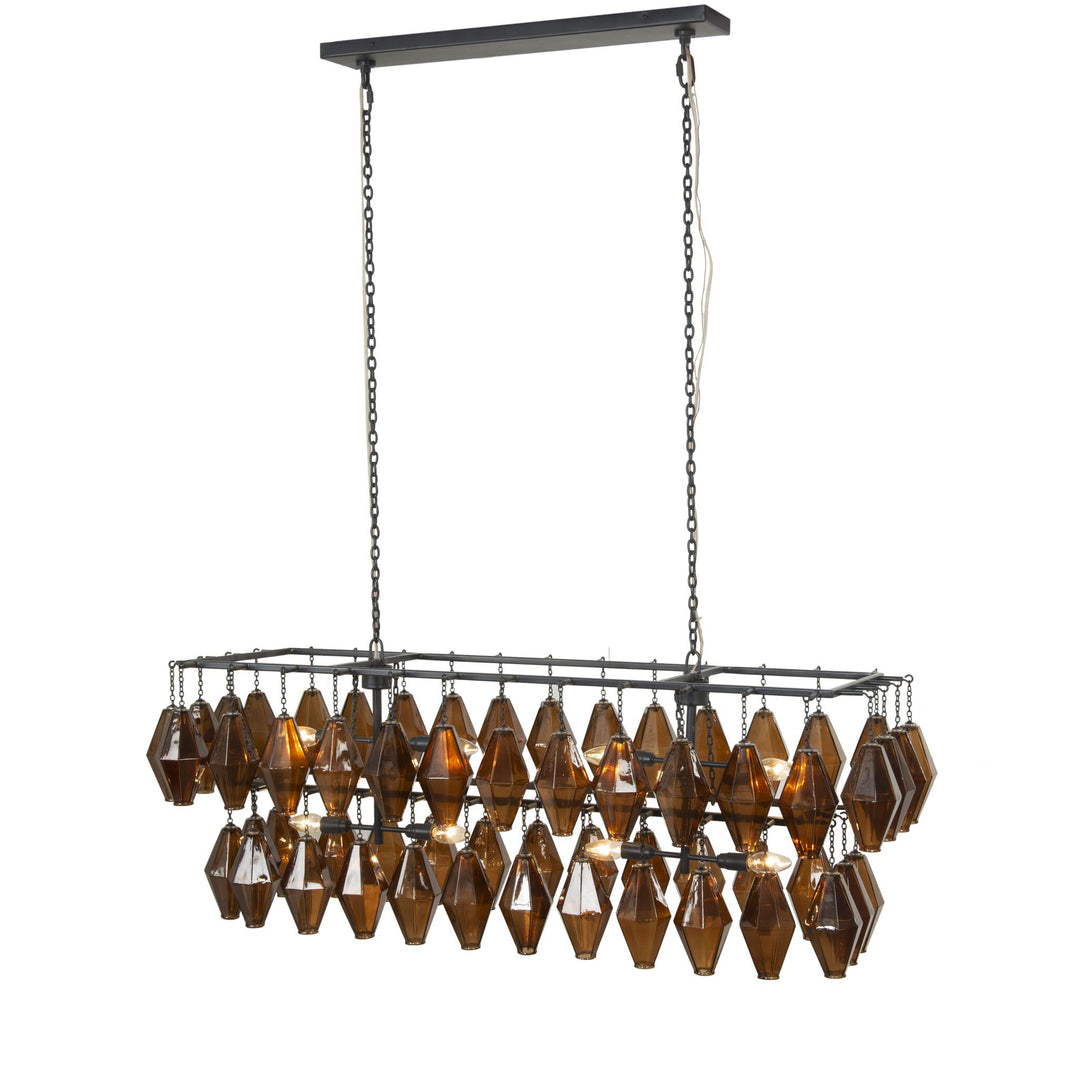 Four Hands - Adeline Rectangular Chandelier - 106474-003 | American Home Furniture