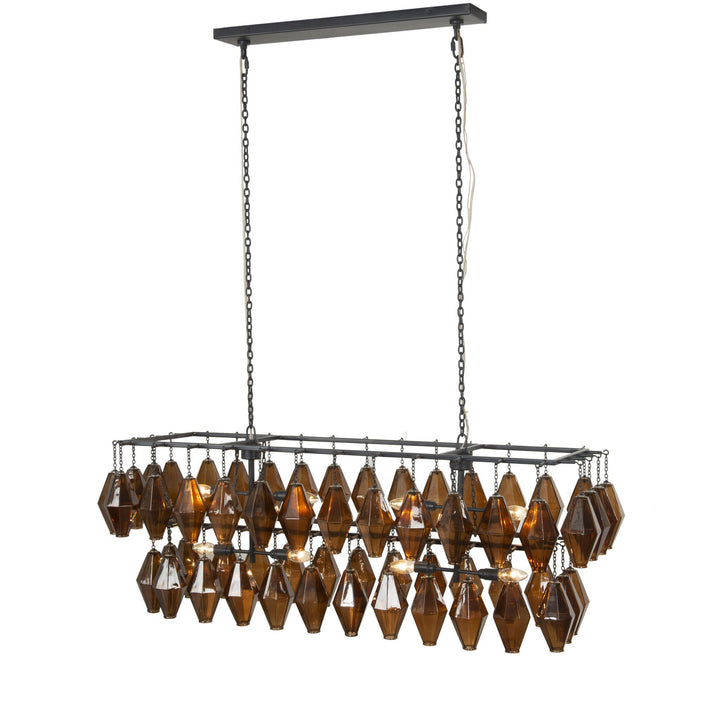 Four Hands - Adeline Rectangular Chandelier - 106474-003 | American Home Furniture