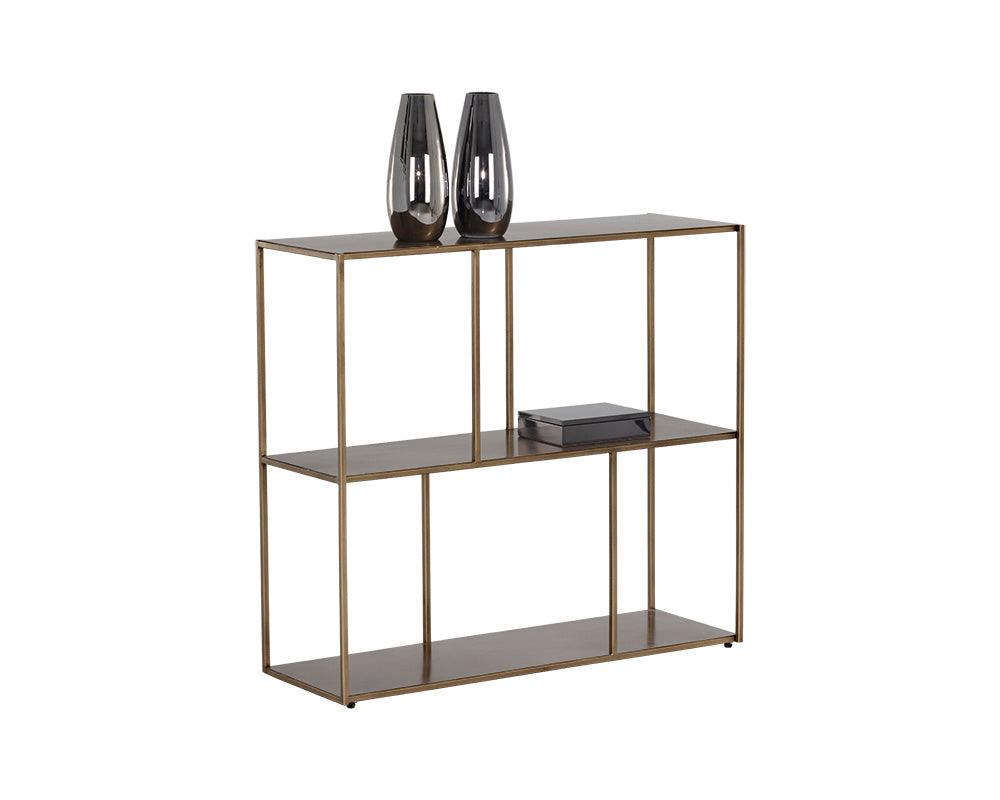 Eiffel Low Bookcase - Medium - AmericanHomeFurniture
