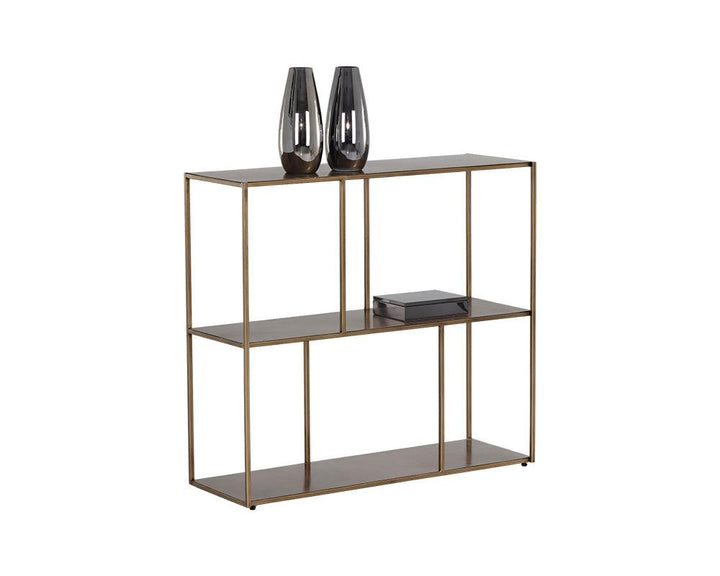 Eiffel Low Bookcase - Medium - AmericanHomeFurniture