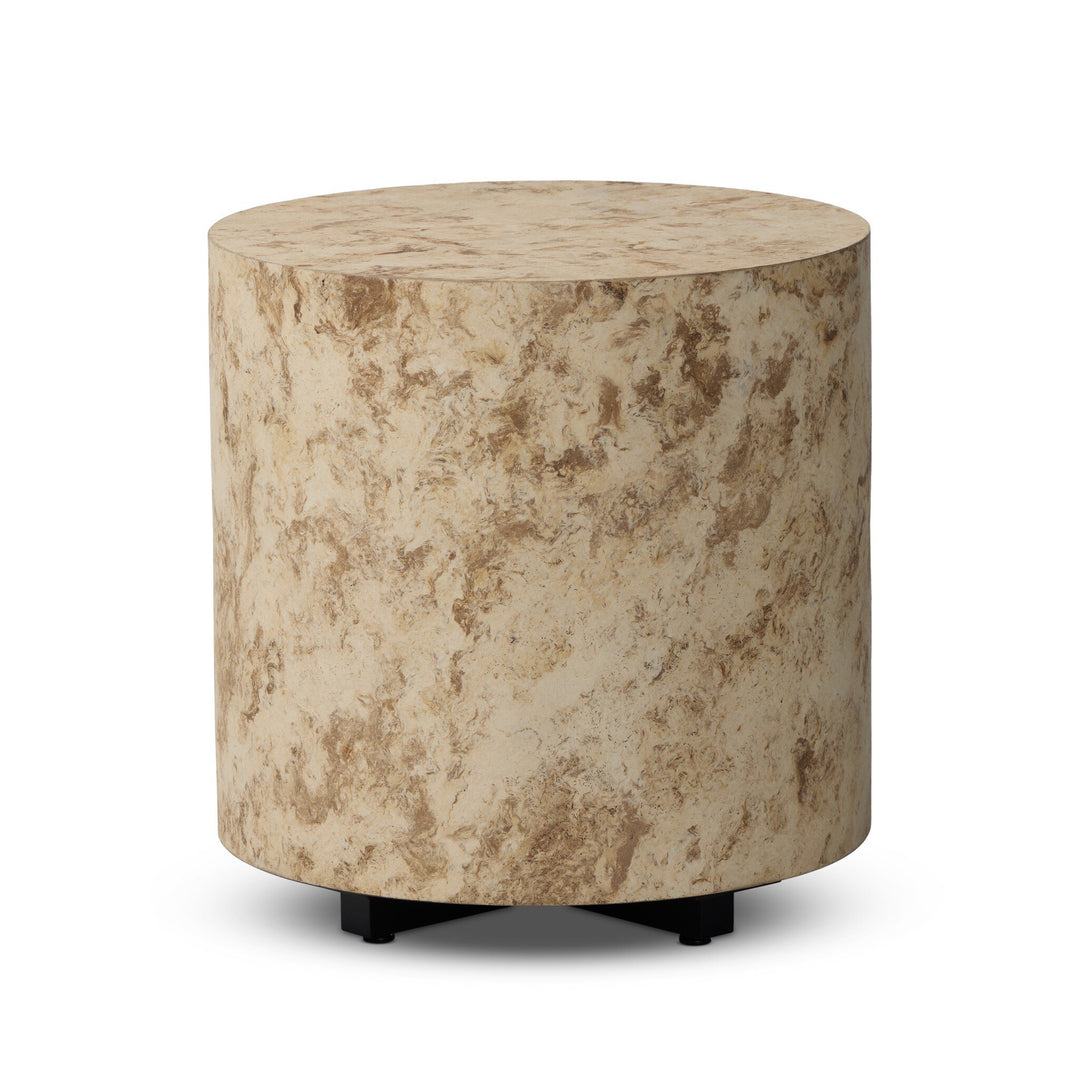 Four Hands - Hudson Round End Table - 107578-005 | American Home Furniture