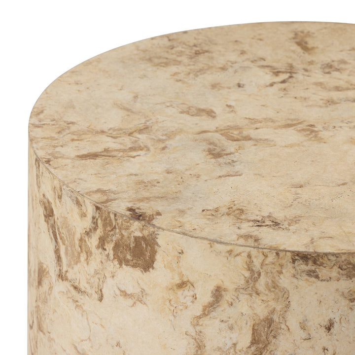 Four Hands - Hudson Round End Table - 107578-005 | American Home Furniture
