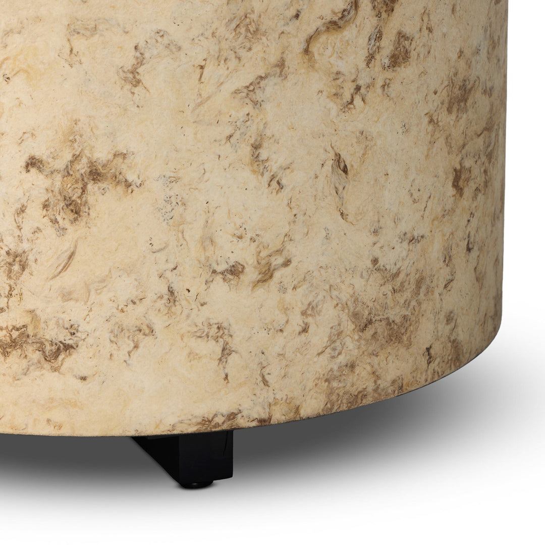Four Hands - Hudson Round End Table - 107578-005 | American Home Furniture