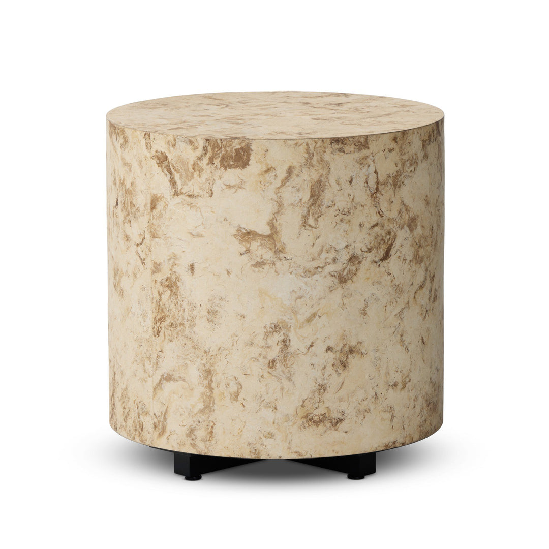 Four Hands - Hudson Round End Table - 107578-005 | American Home Furniture