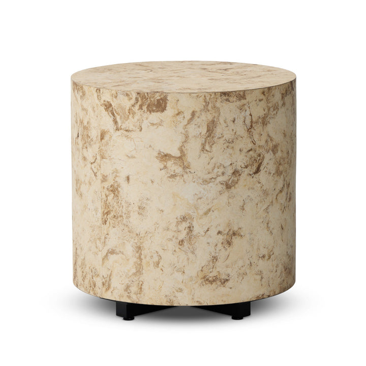 Four Hands - Hudson Round End Table - 107578-005 | American Home Furniture