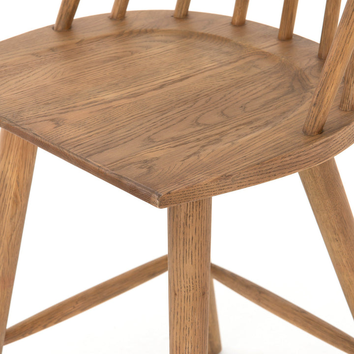 Four Hands - Lewis Windsor Stool - 107651-017 | American Home Furniture