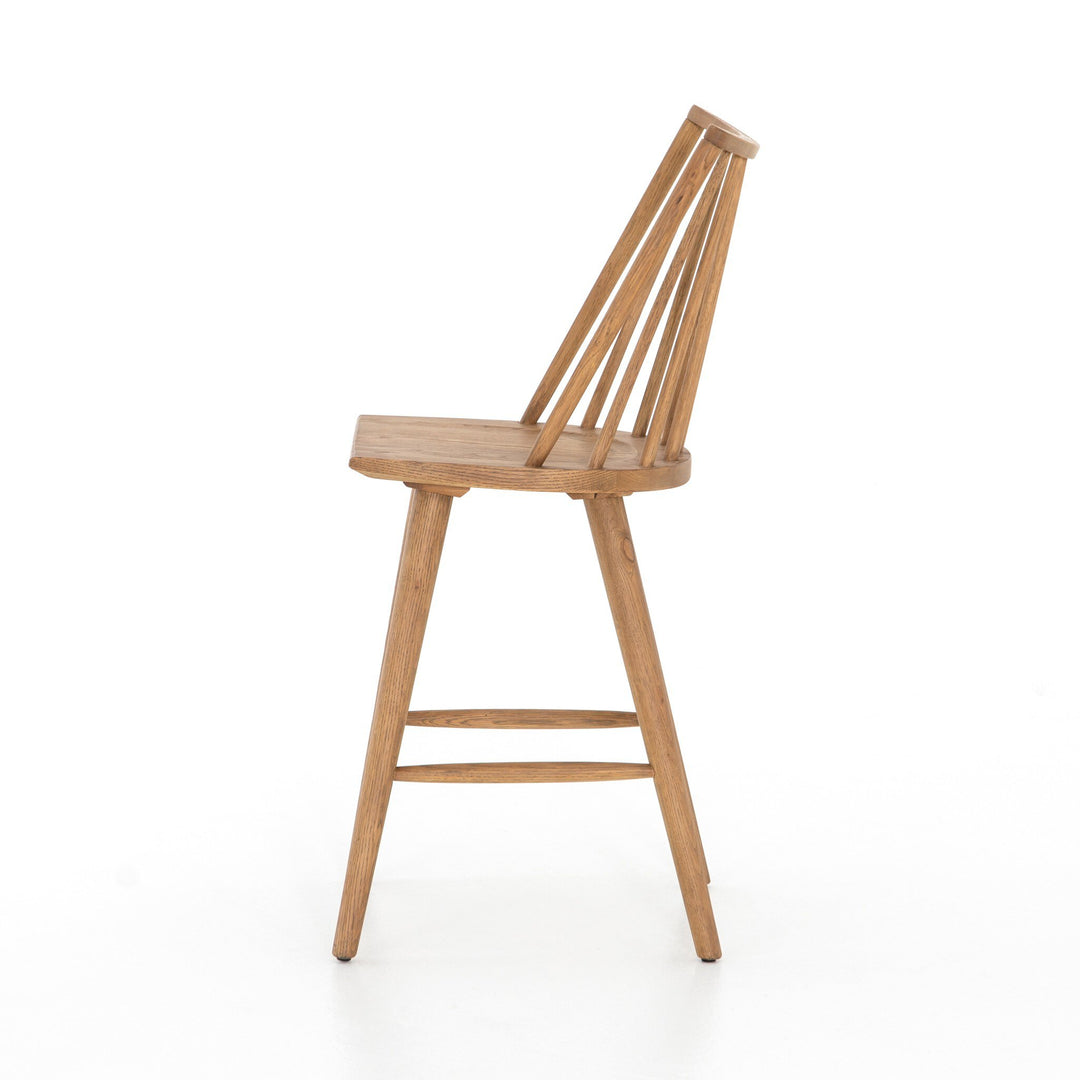 Four Hands - Lewis Windsor Stool - 107651-017 | American Home Furniture