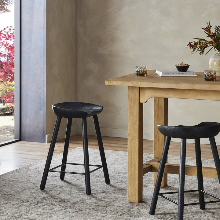 Four Hands - Barrett Stool - 107660-007 | American Home Furniture