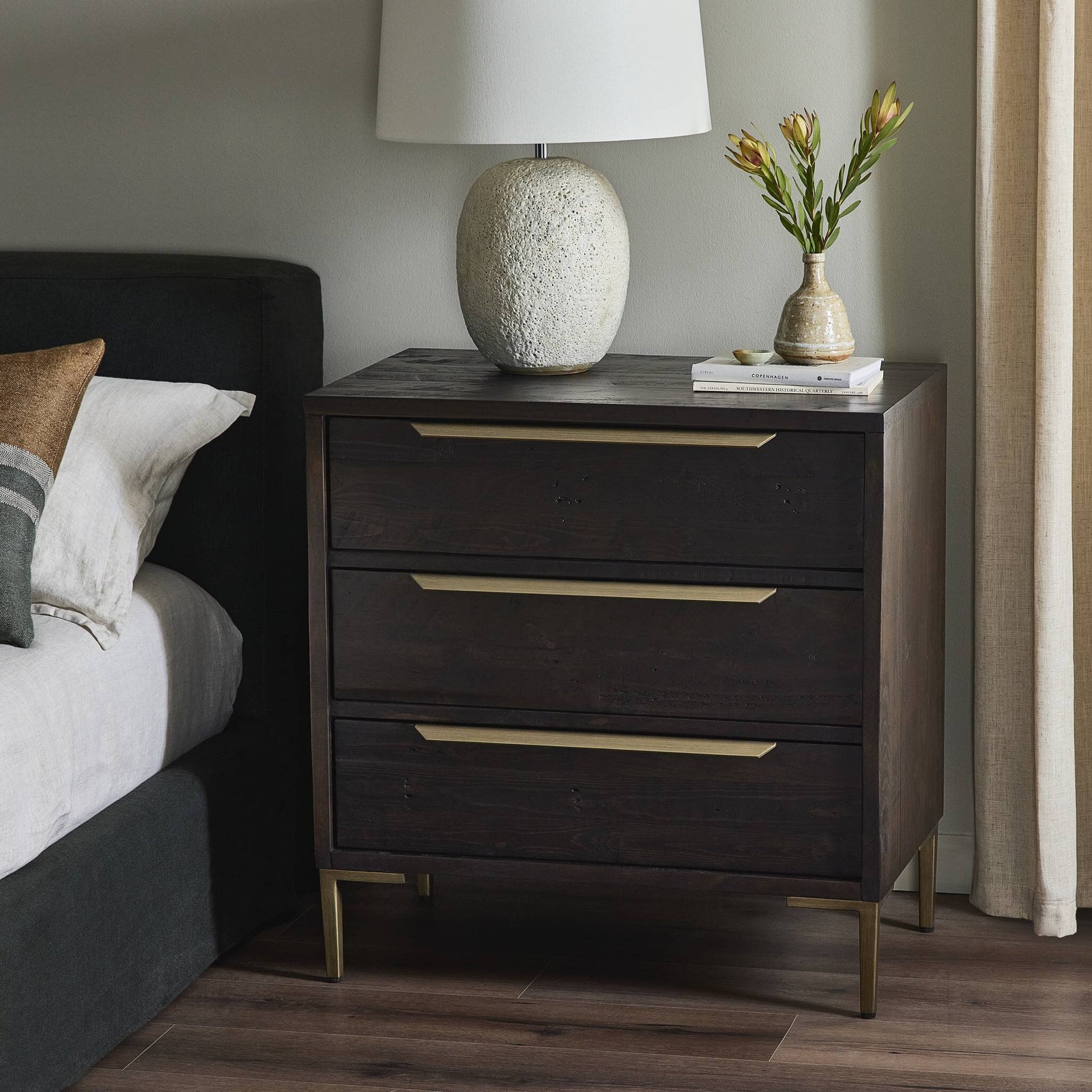 Four Hands - Wyeth 3 Drawer Dresser - 108381-006 | American Home Furniture