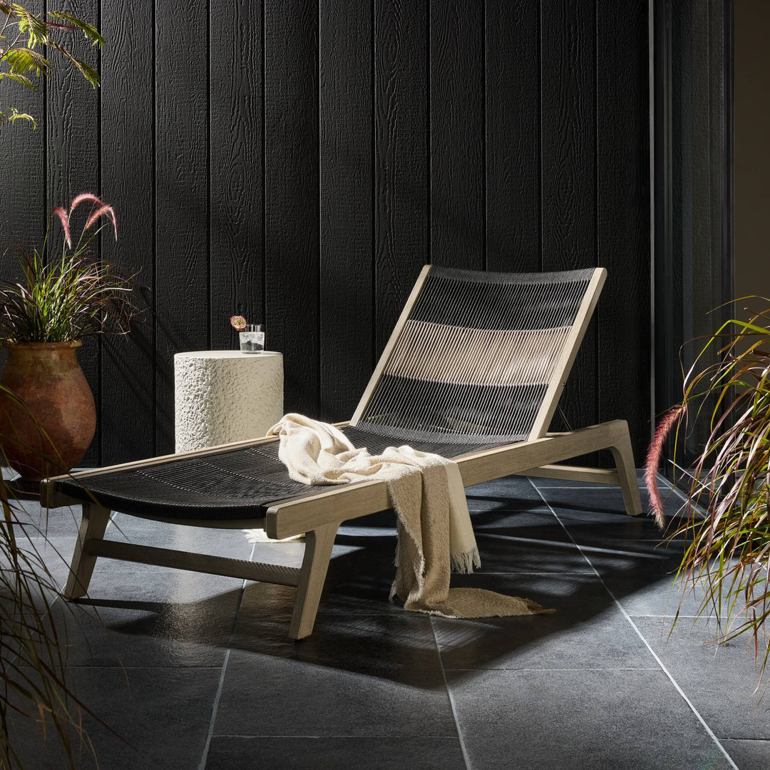 Four Hands - Julian Outdoor Chaise Lounge - 108623-002 | American Home Furniture
