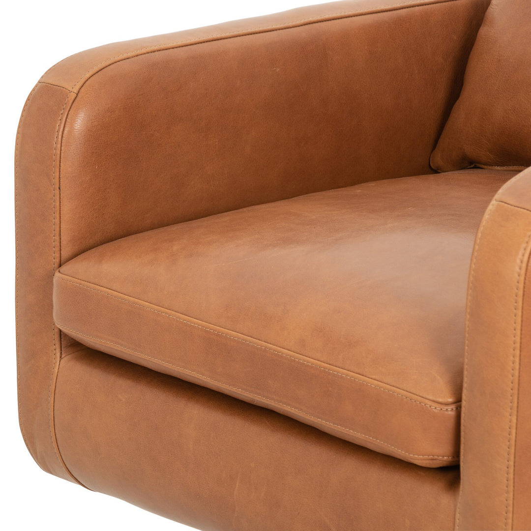 Four Hands - Kaya Swivel Chair - 108738-002 | American Home Furniture