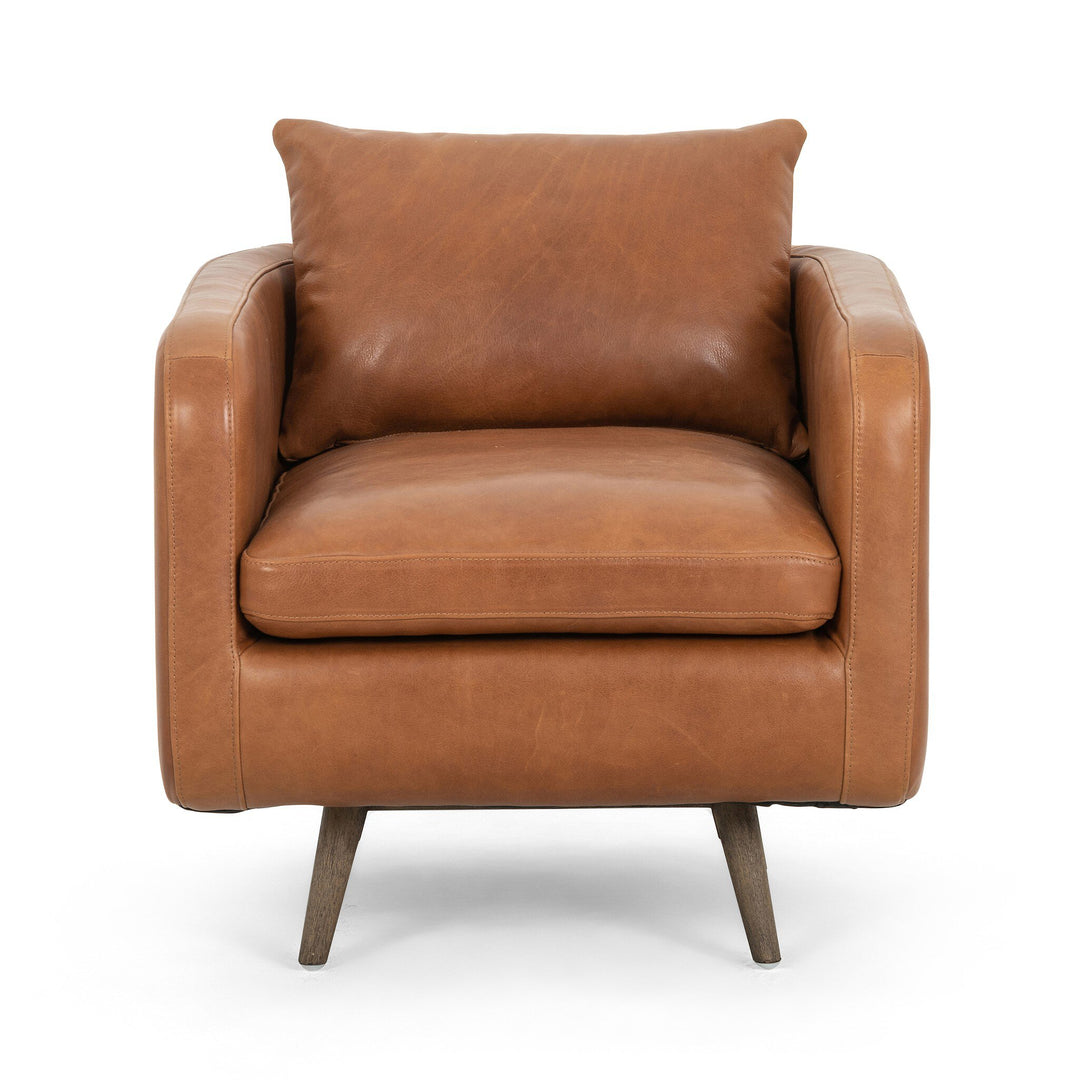 Four Hands - Kaya Swivel Chair - 108738-002 | American Home Furniture