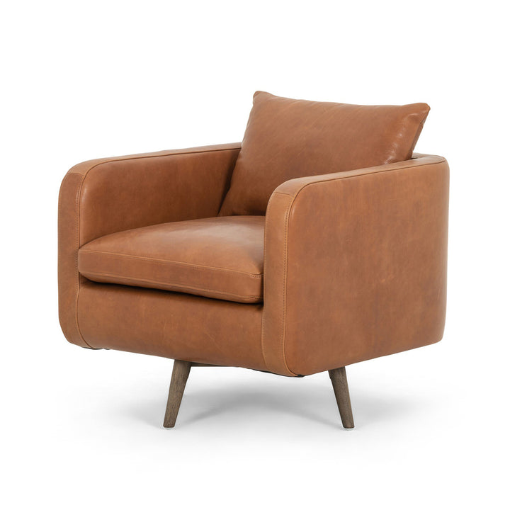 Four Hands - Kaya Swivel Chair - 108738-002 | American Home Furniture