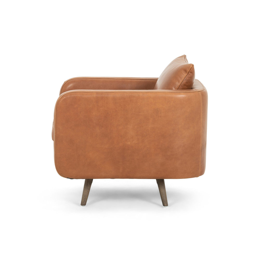 Four Hands - Kaya Swivel Chair - 108738-002 | American Home Furniture