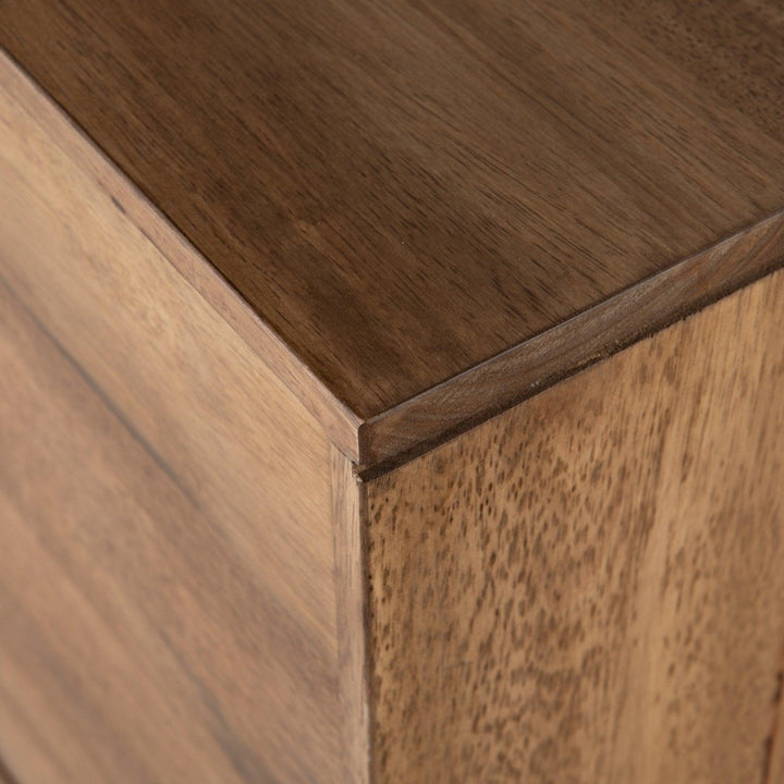 Reza Media Console - AmericanHomeFurniture