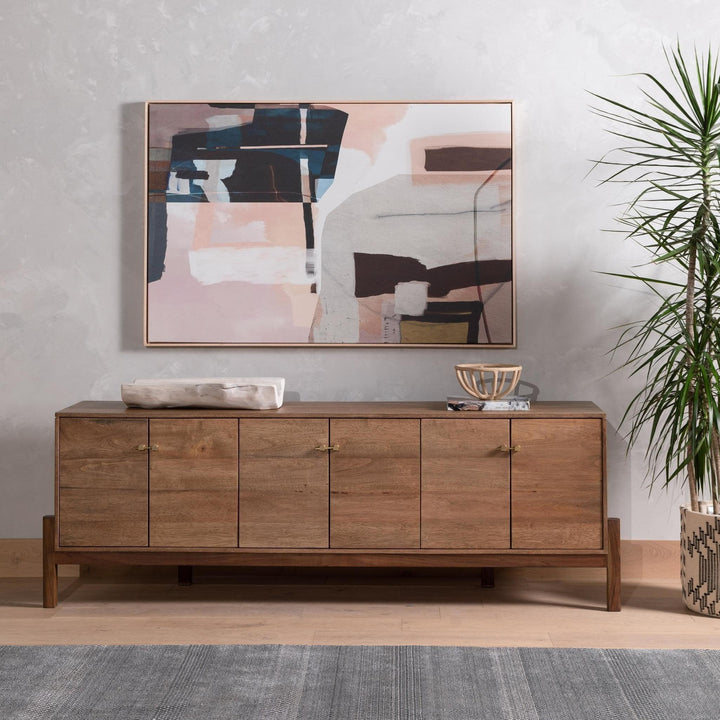 Reza Media Console - AmericanHomeFurniture