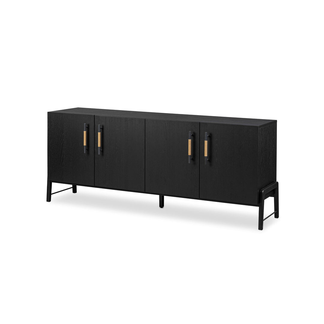 Ebony Oak Veneer