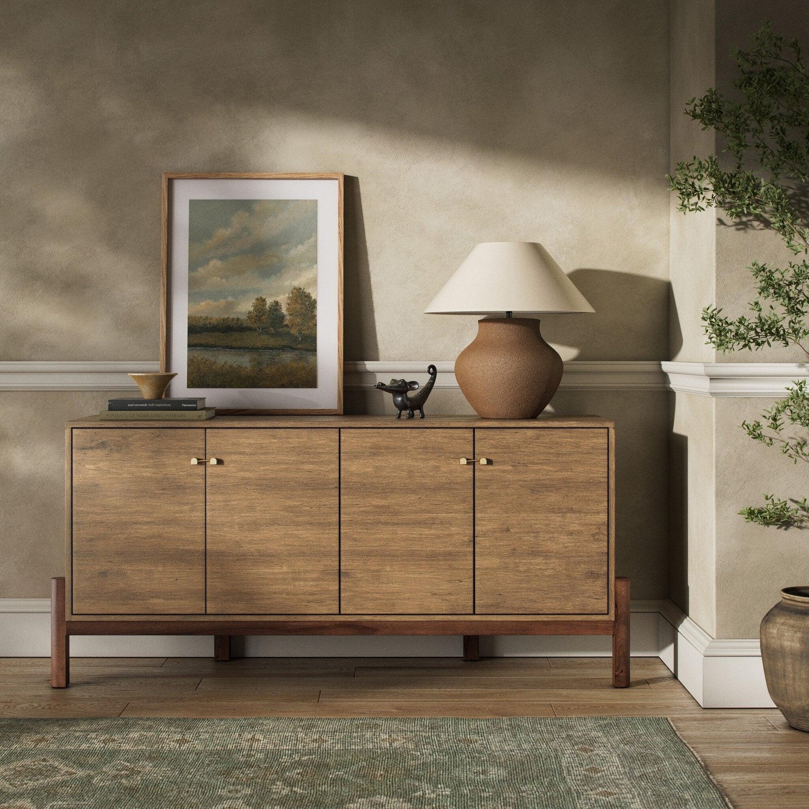 Four Hands - Reza Sideboard - 109029-001 | American Home Furniture