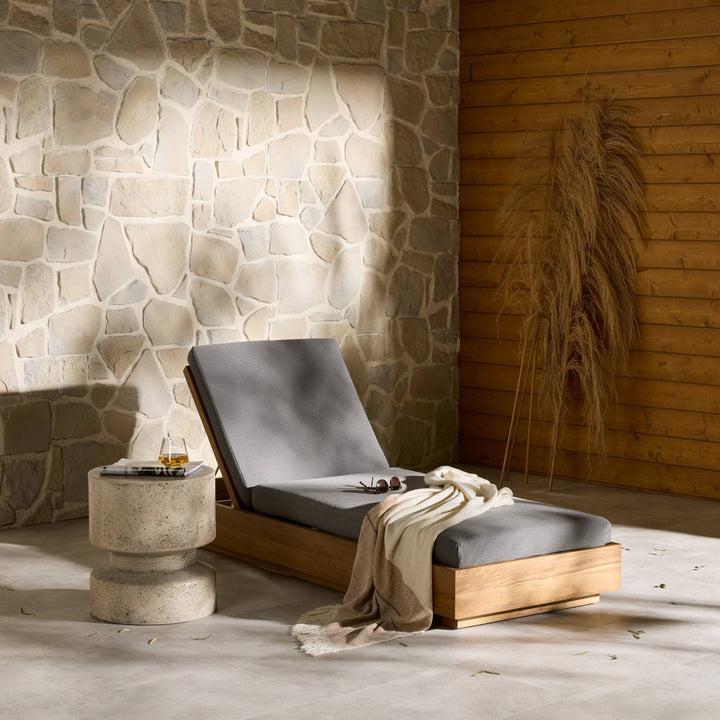 Four Hands - Kinta Outdoor Chaise Lounge - 109167-001 | American Home Furniture