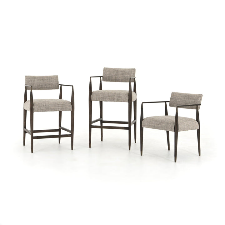 Four Hands - Waldon Stool - 109270-009 | American Home Furniture