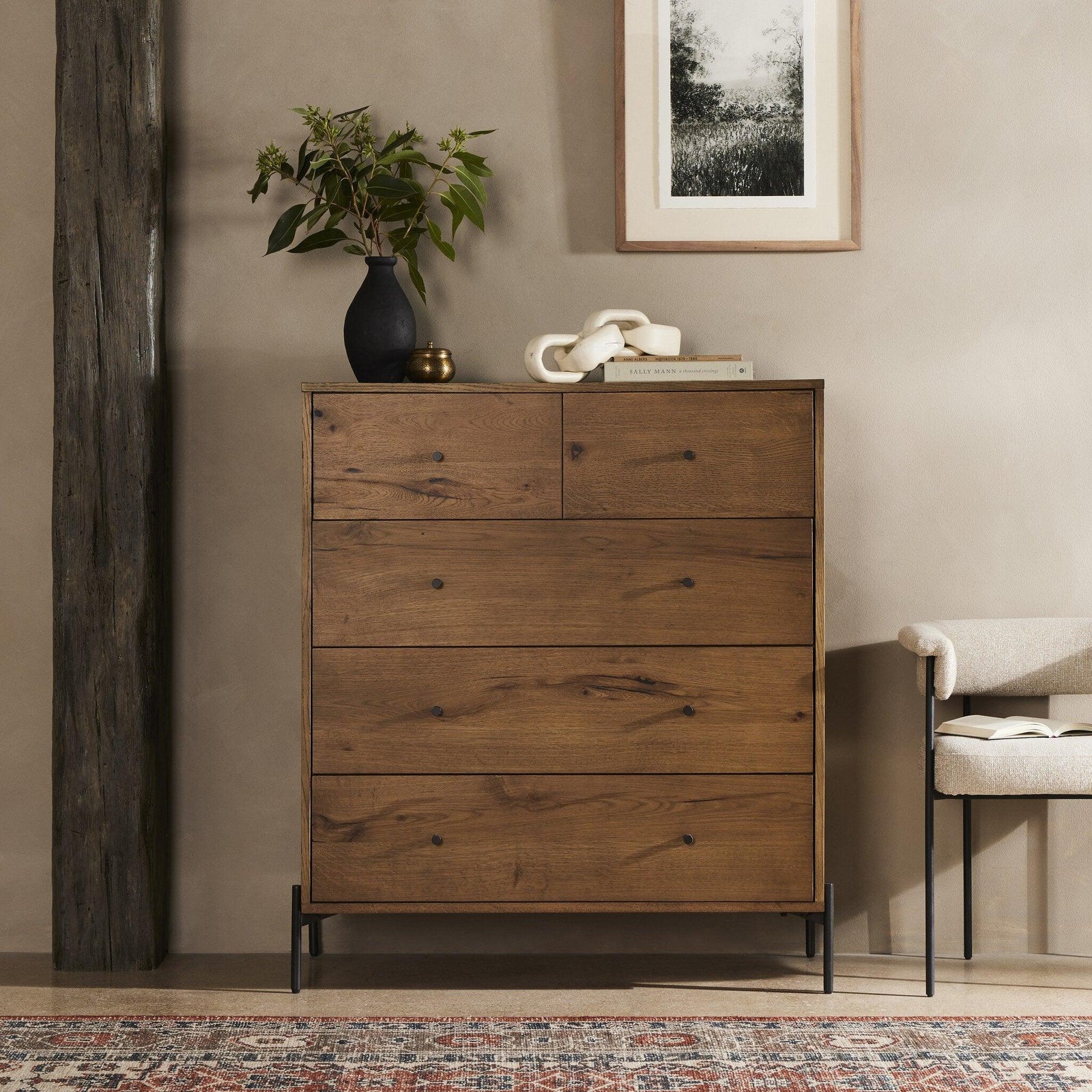 Four Hands - Eaton 5 Drawer Dresser - 109284-002 | American Home Furniture