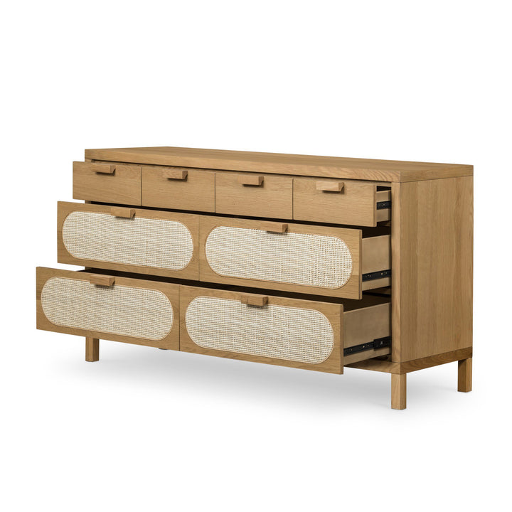 Four Hands - Allegra 8 Drawer Dresser - 109718-001 | American Home Furniture