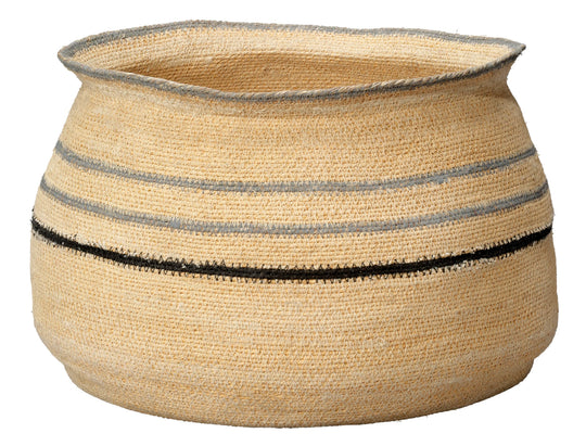 Jamie Young Caterpillar Seagrass Basket DECORATIVE BASKETS + BOXES