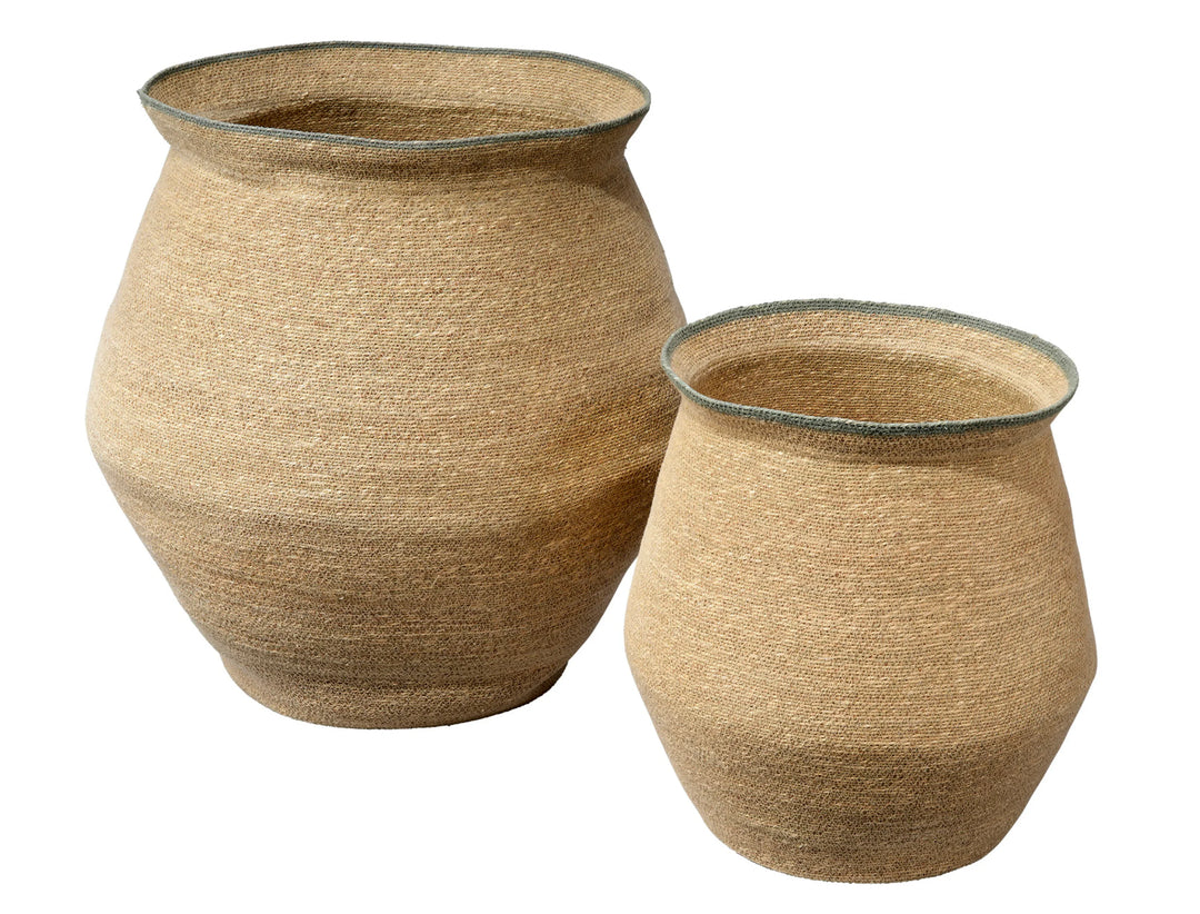 Cobra Seagrass Basket Set - AmericanHomeFurniture